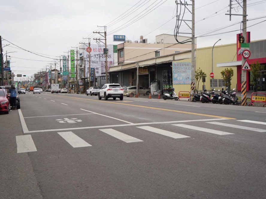 雙連一段、二段路口車道與行人號誌會勘