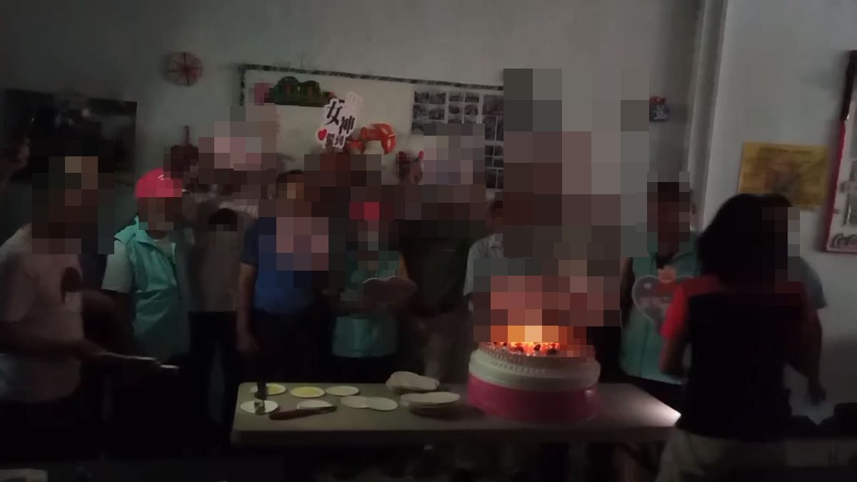 關懷據點：八月慶生與父親節手作